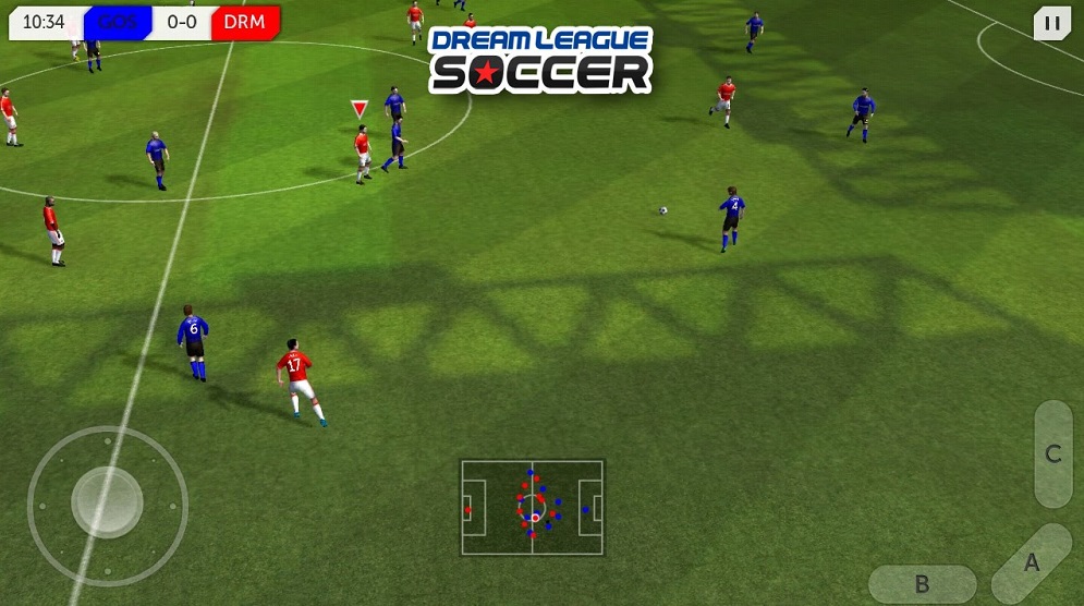 بهترین بازی های رایگان افلاین ایفون: Dream League Soccer
