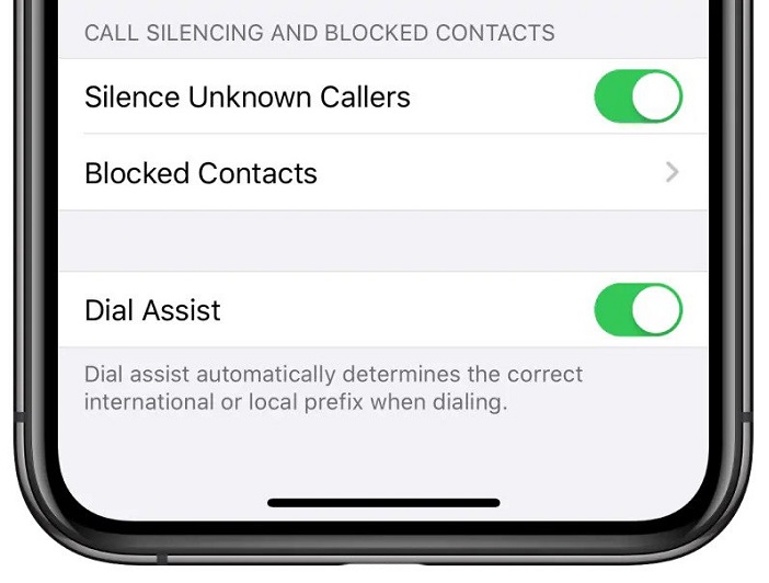ترفند های گوشی ایفون ۱۳: امکان قطع خودکار تماس های ناشناس