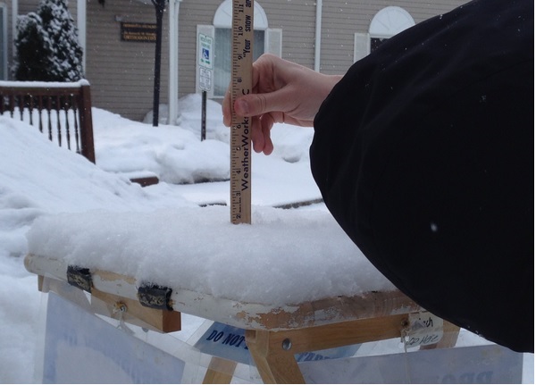  اندازه گیری میزان بارش برف