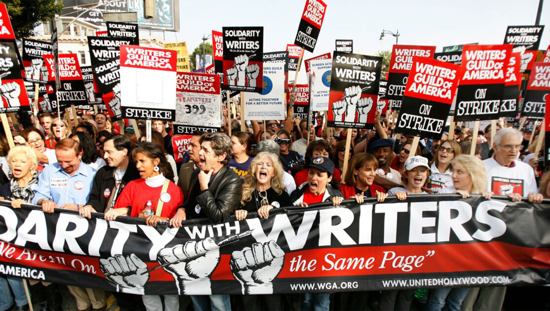 حمایت نویسندگان بریتانیا از اعتصابات هالیوود