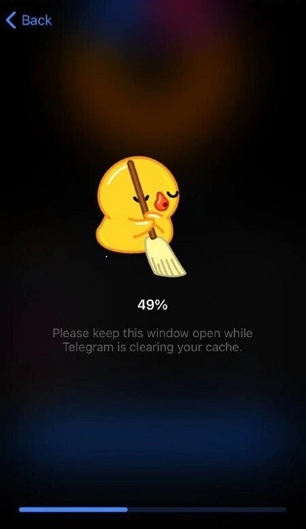 چگونه کش تلگرام را در ایفون پاک کنیم