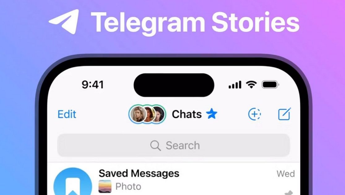 آموزش تصویری قرار دادن استوری در تلگرام در چند ثانیه