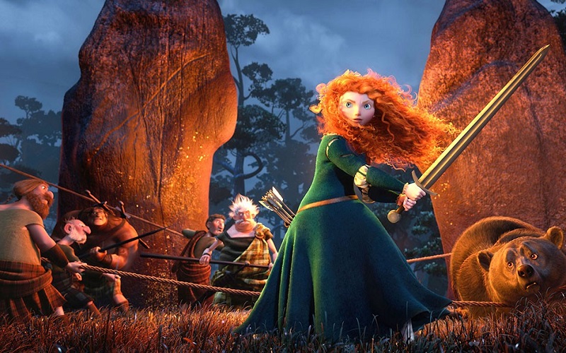 انیمیشن دخترانه زیبا سینمایی: شجاع (Brave)