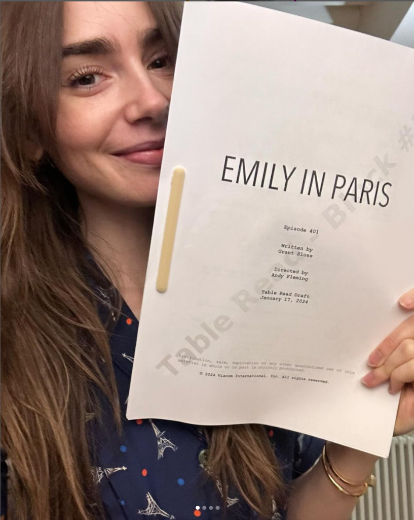 شروع تولید فصل چهارم سریال Emily in Paris بعد از اعتصابات