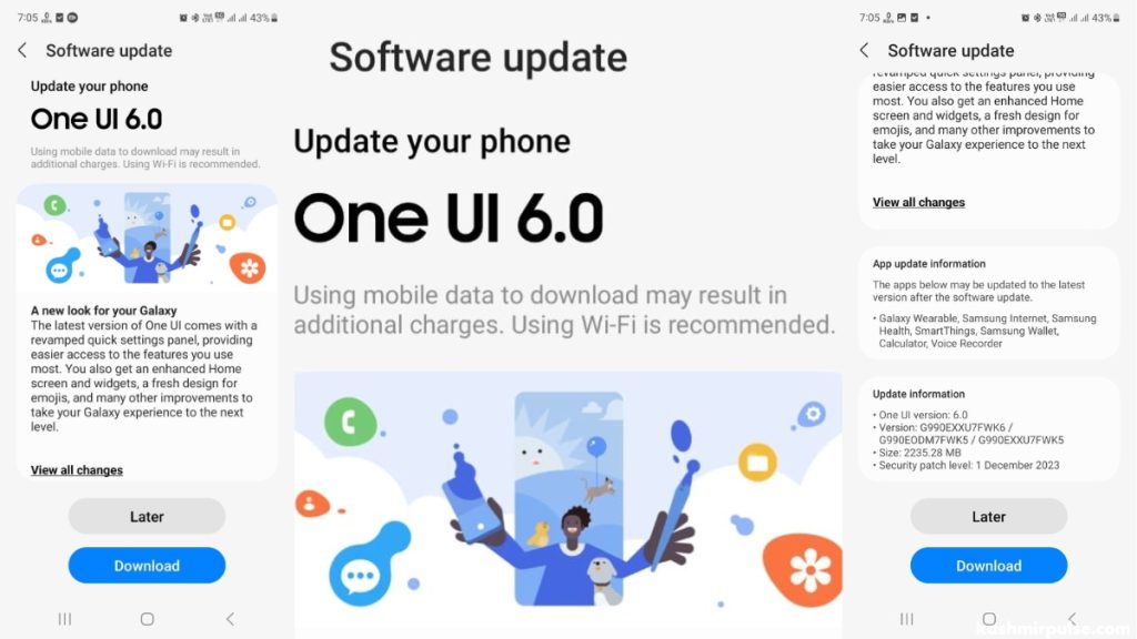 Samsung unveils Android 14 One UI 6.0