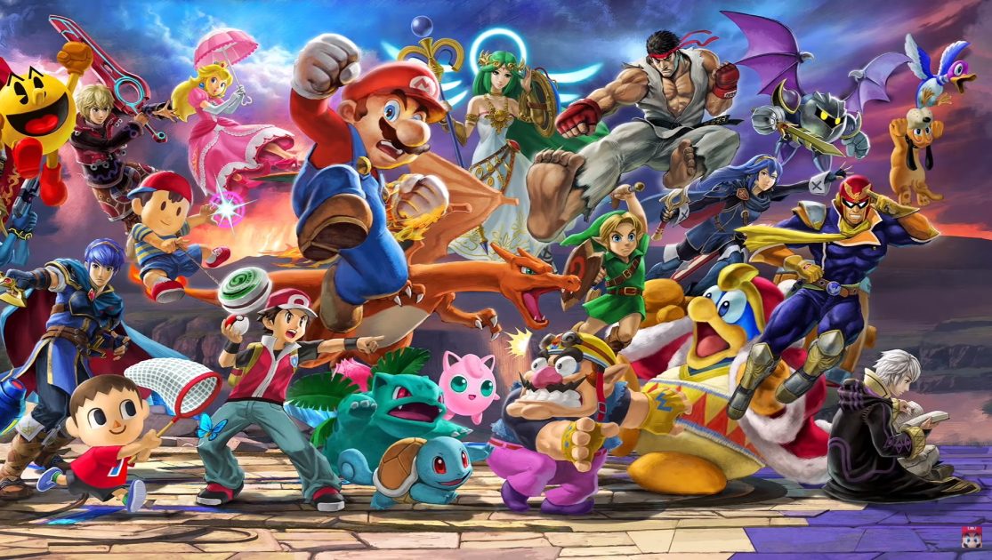 الگو از Super Smash Bros